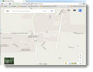 Google Map to Current Area