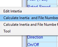 Pump Inertia and File Number 